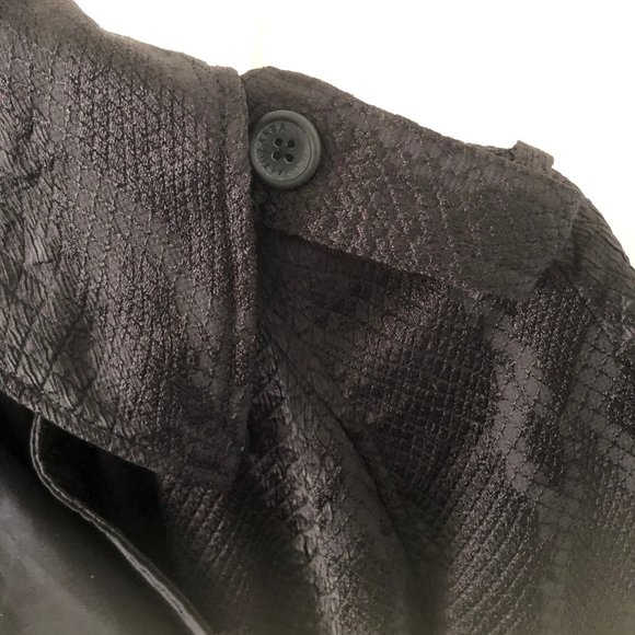 ALTUZARRA TARGET BLACK SNAKE TRENCH COAT NWT  S/P - Picture 7 of 8